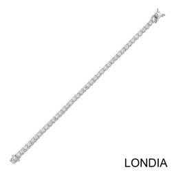 10 ct Londia Natural Diamond Tennis Bracelet / 1135776 - 3