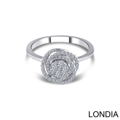 0.30 ct Londia Diamond Rose Ring / 1129341 - 2
