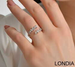 1ct Londia Serpenti Ring / Design Diamond Ring / 1128601 - 3